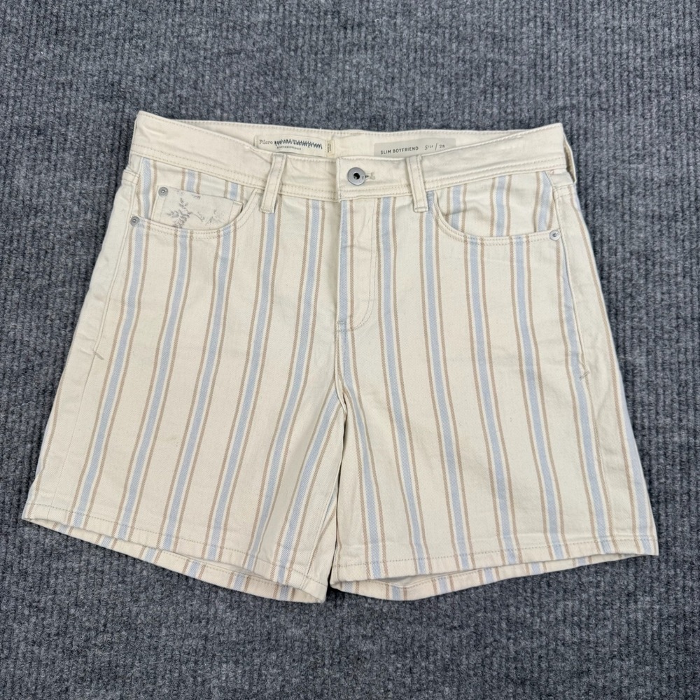 Pilcro Anthropologie Shorts Womens 28 Denim Slim Boyfriend Coastal Cowgirl Boho